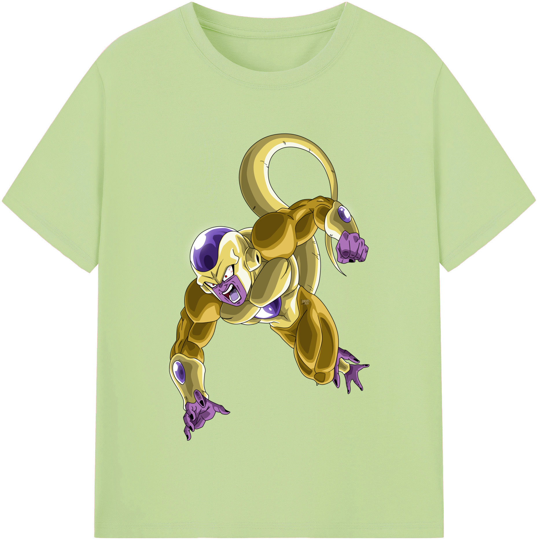 （画像用） ドラゴンボール フリーザ DRAGON BALL Frieza 綿100％半袖Tシャツ（フロントプリント）